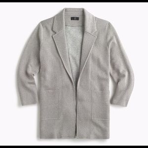 J CREW NWT SOPHIE SWEATER BLAZER
